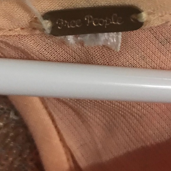 Free People Open Back Lace Dress Sz 4 EUC - Picture 5 of 5